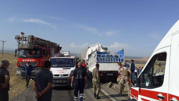 Iğdır'da zincirleme trafik kazası: 3 yaralı
