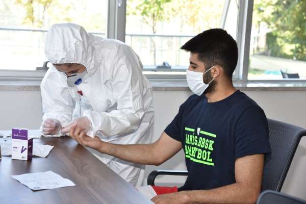 Manisa BBSK basket takımının korona virüs testleri negatif çıktı