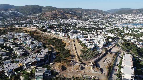 Antik Halikarnassos sur duvarları turizme kazandırıldı - Muğla haber