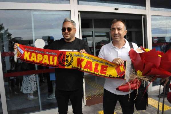 Kayserispor'un yeni Teknik Direktörü Recep Uçar, Kayseri'ye geldi