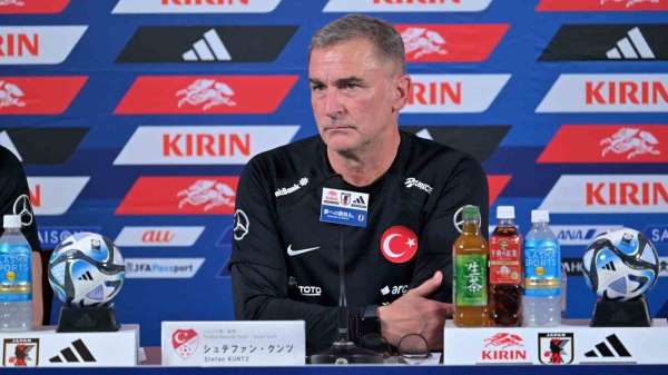 Stefan Kuntz: 'Japonya maçında süre veremediğimiz futbolcuları oynatacağız'