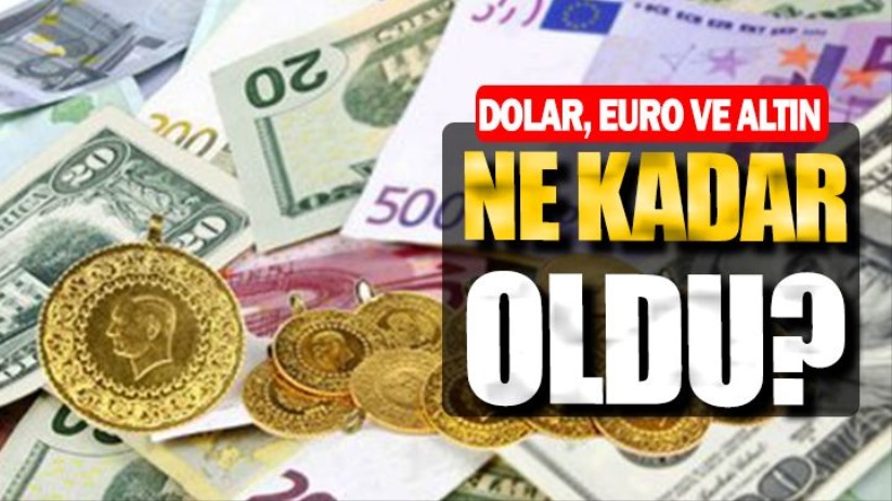 DOLAR NE KADAR OLDU? | Euro, dolar, gram, çeyrek, yarım altın kaç TL? 