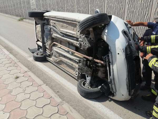 İskenderun'da trafik kazası: 1 yaralı