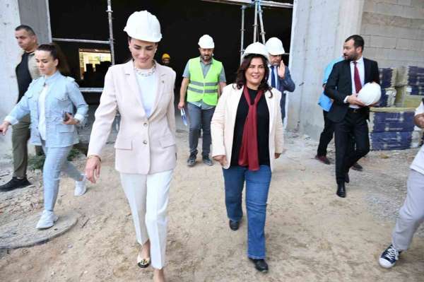 Aydın'da Kapalı Spor Salonu inşaatı hızla sürüyor