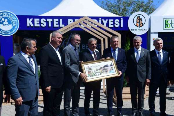 Kestel Belediyesi, Sakarya'daki uluslararası fuar'da yerini aldı