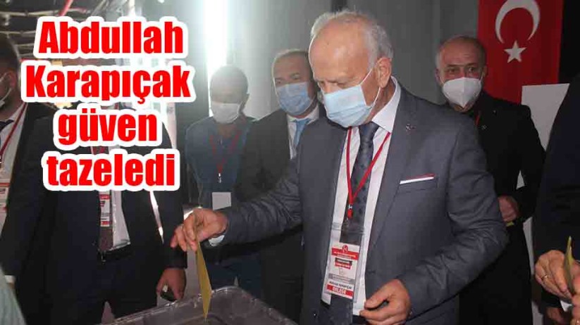 Samsun MHP'de Abdullah Karapıçak güven tazeledi