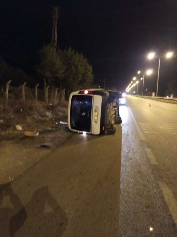 Samsun'da trafik kazası: 1 ölü, 1 yaralı 