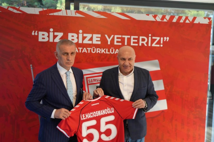 TFF Başkanı Hacıosmanoğlu'dan Samsunspor'a Ziyaret