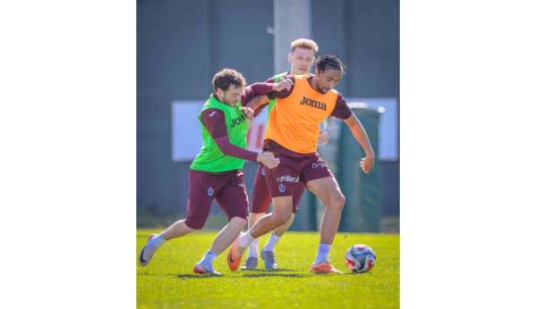 Trabzonspor, Çaykur Rizespor maçı hazırlıklarına devam etti