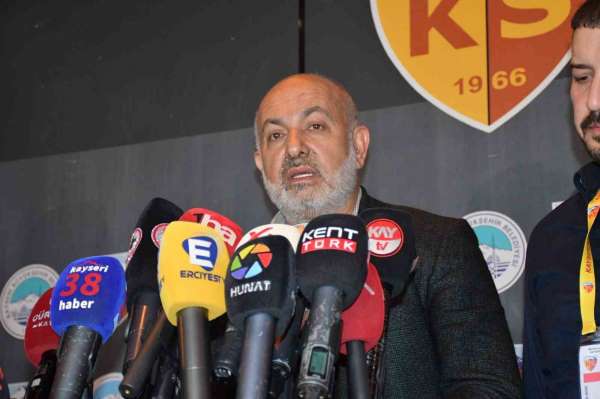 Başkan Çamlı: 'Kayserispor, bu şehri en üst düzeyde temsil etmeye devam edecektir'