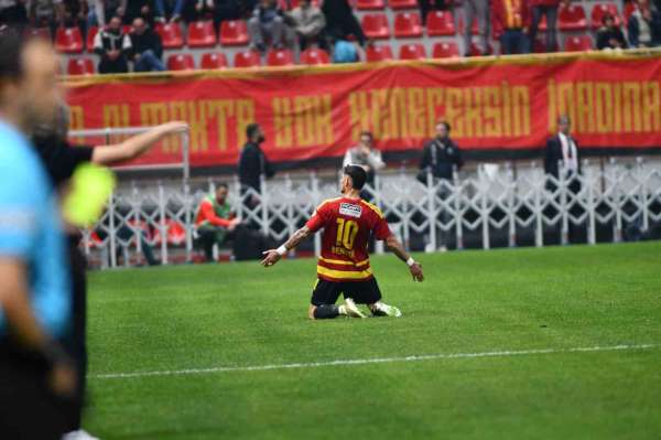 Benhur Keser üçüncü golünü attı