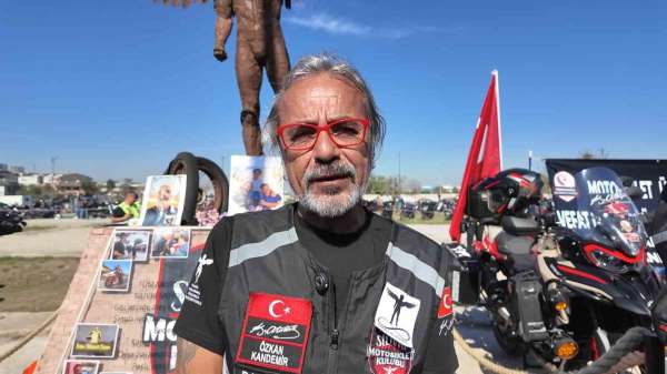 Silivri'de kazalarda hayatını kaybeden motosikletliler için anlamlı sürüş