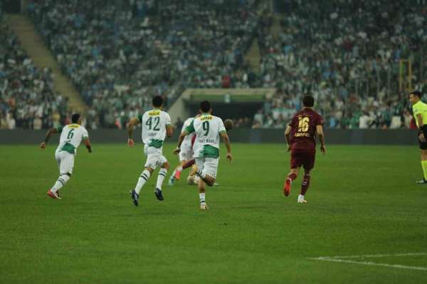 Trendyol 1. Lig: Bursaspor: 1 - Mardin 1969 Spor: 2