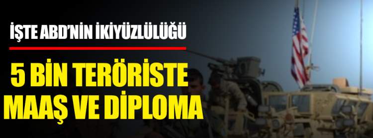 ABD'den 5 Bin Teröriste Diploma Ve Maaş