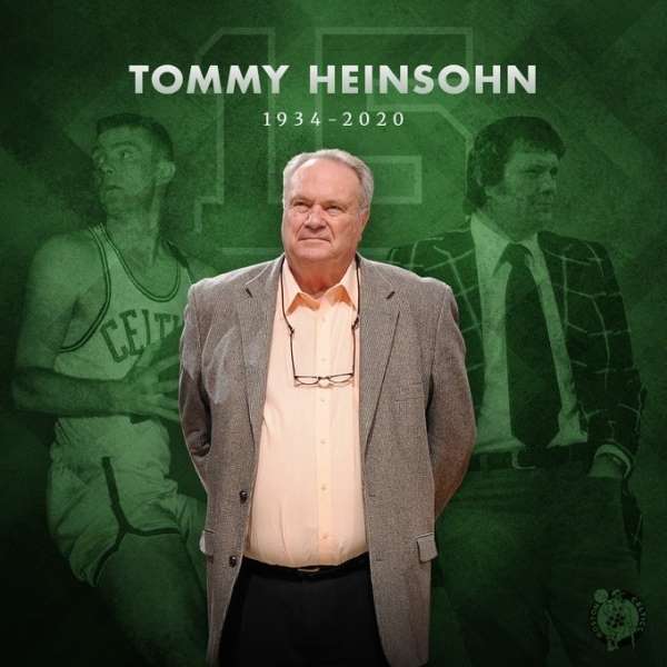 Boston Celtics'in efsane ismi Tommy Heinsohn hayatını kaybetti