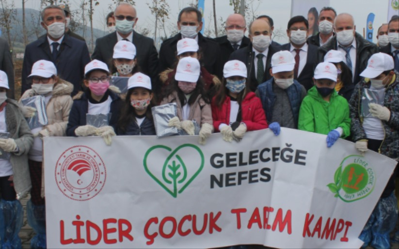 Samsun'da sağlık çalışanları için vefa ormanı