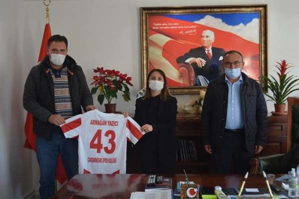 Kaymakam Yazıcı'ya 43 numaralı forma