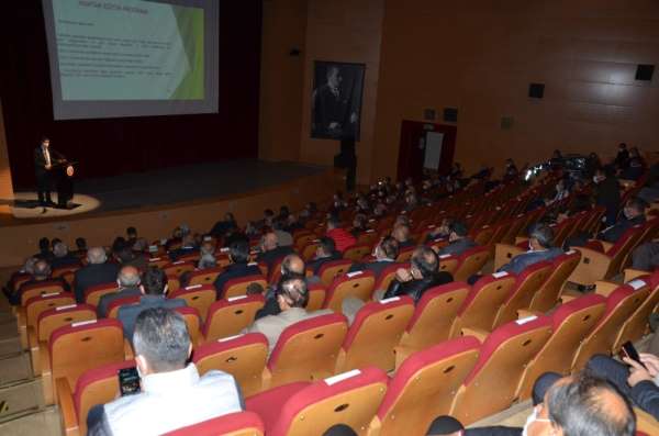 Muhtarlar Kovid-19'a karşı bilinçlendirildi