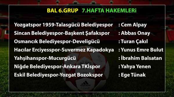 BAL'da 7. hafta maçlarının hakemleri belli oldu