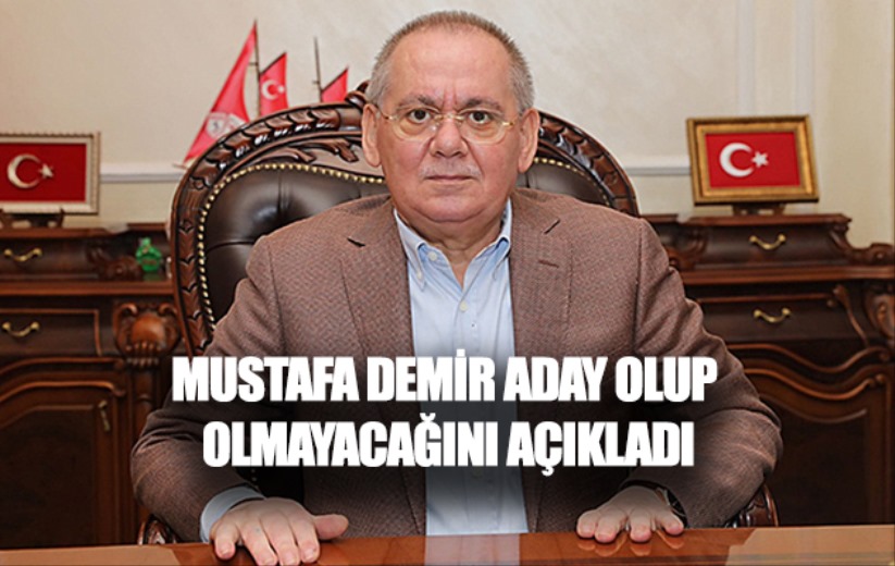 Mustafa Demir Samsun Büyükşehir Belediyesi'ne yeniden aday olacak mı?