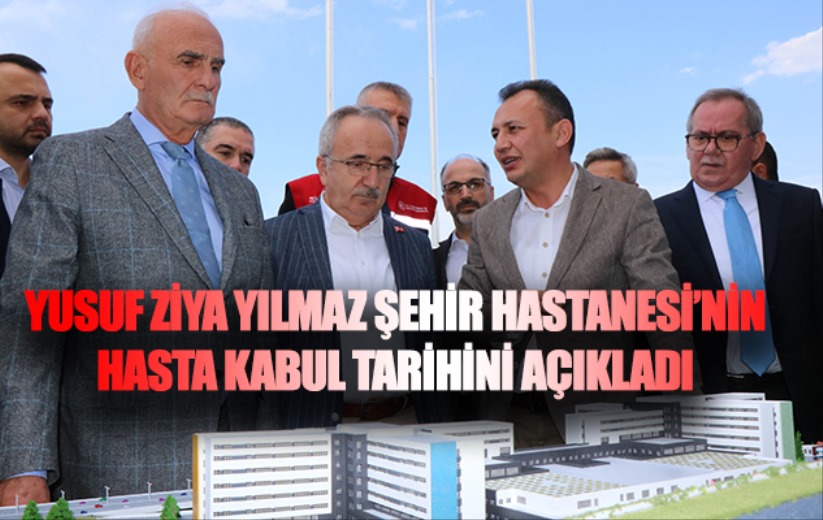 AK Parti Genel Başkan Yardımcısı Yılmaz Samsun şehir hastanesi için tarih verdi 