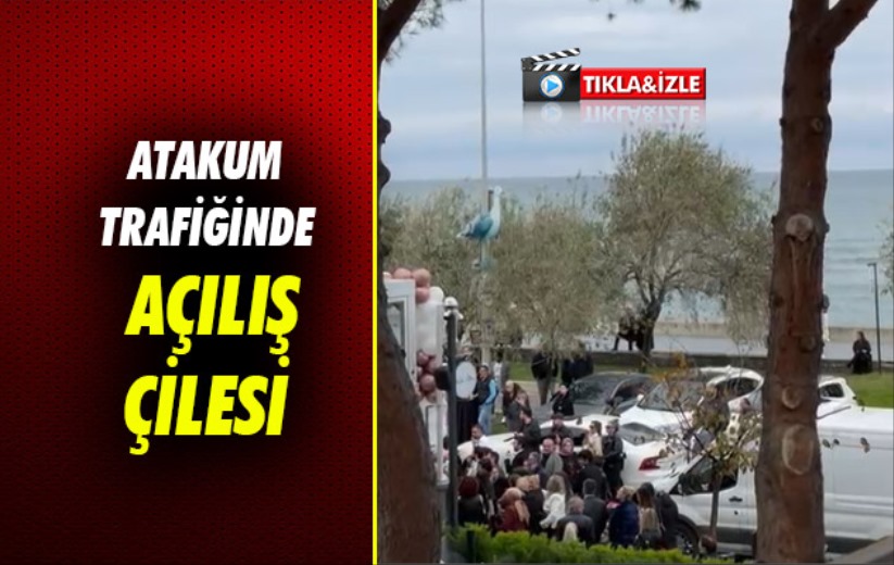 Atakum trafiğinde açılış çilesi