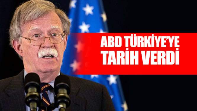 ABD Türkiye'ye Tarih Verdi!