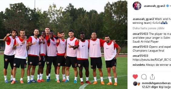 Asamoah Gyan'dan Kayseri'nin tanıtımına büyük destek