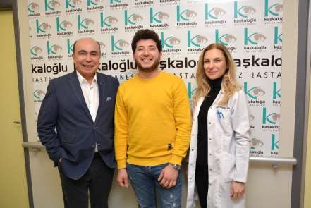 17 numara gözlük takıyordu, göz içi kontakt lensle sağlığına kavuştu