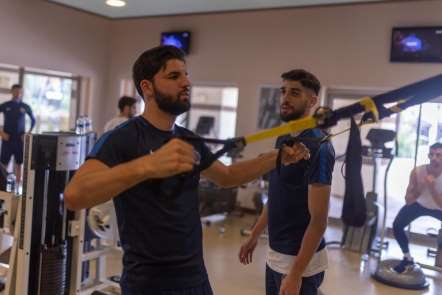 Kasımpaşa salonda çalıştı