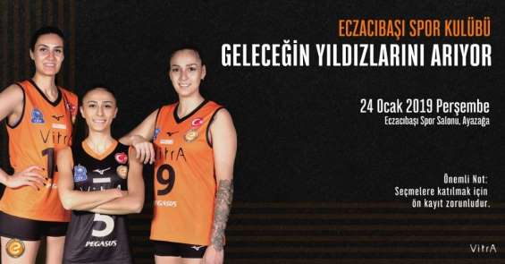 Eczacıbaşı Spor Kulübü geleceğin yıldızlarını arıyor