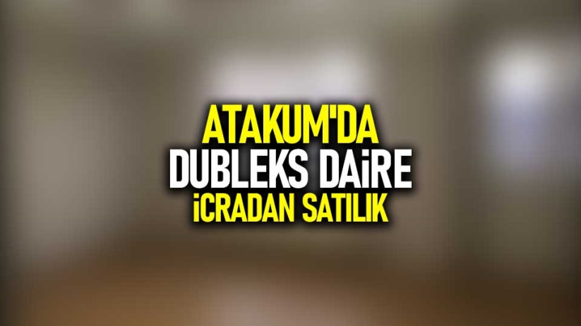 Atakum'da dubleks daire icradan satılık