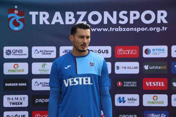 Uğurcan Çakır: 'Biz Trabzonsporuz, çok çalışıyoruz, kazanmak için oraya gideceğiz'