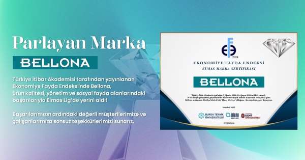 Mobilya sektörünün elmas markası 'Bellona'