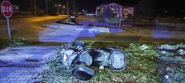 Fethiye'de motosiklet kazası: 1 ölü