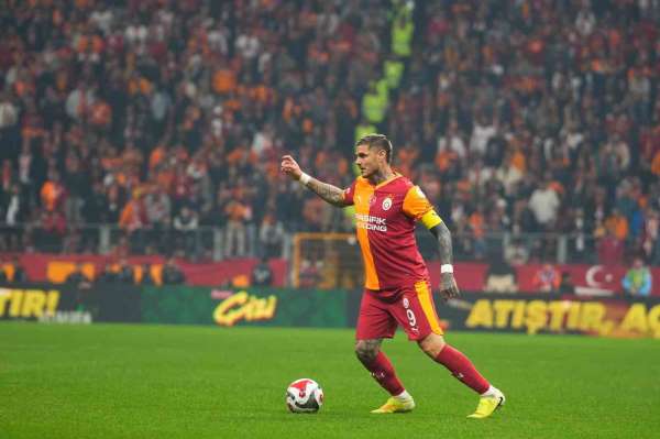 Mauro Icardi, Galatasaray'da 100. maçına çıktı