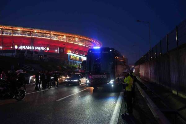 Trabzonspor, RAMS Park'a ulaştı