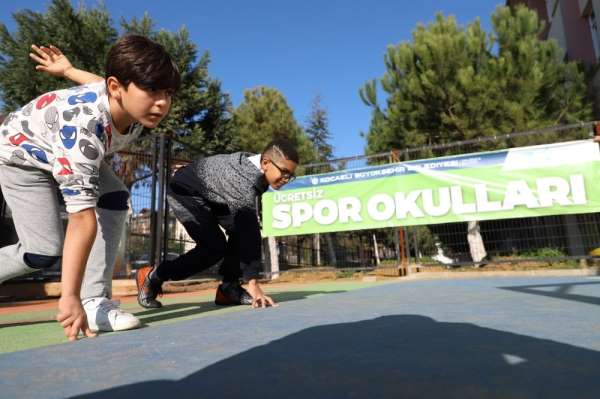 Kocaeli'de binlerce çocuk sporla geleceğe hazırlanıyor 