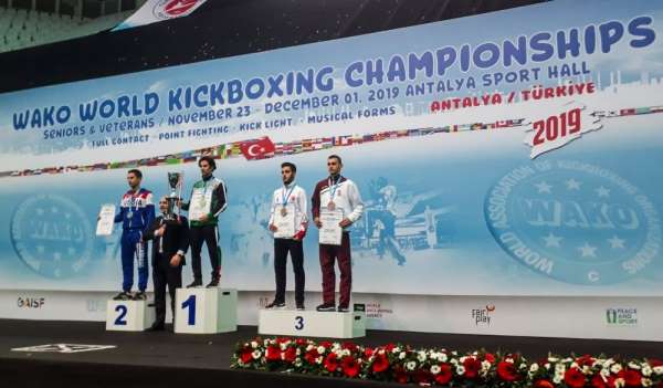 Malatyalı sporcusu Kaya, dünya 3'ncüsü olarak döndü