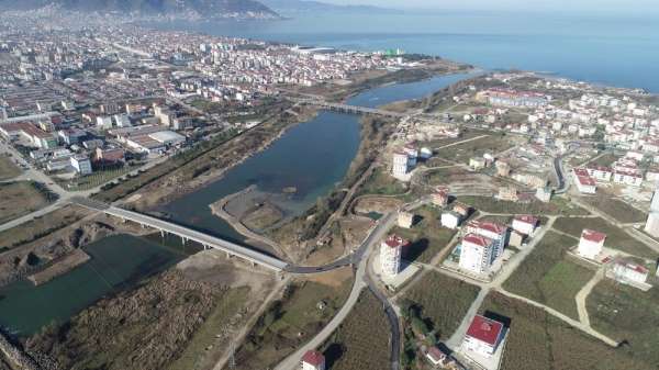 Ordu'da alternatif çevre yolunda sona yaklaşıldı 