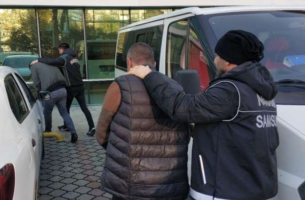 Samsun'da uyuşturucudan 3 kişiye adli kontrol