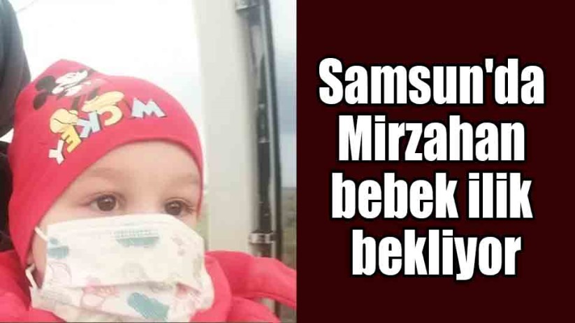Samsun'da Mirzahan bebek ilik bekliyor