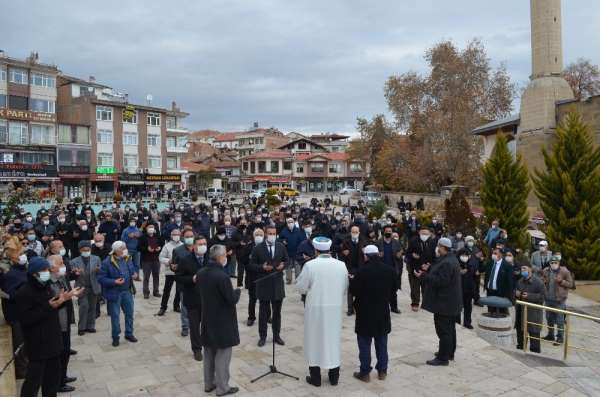Merzifon'da yağmur duası 
