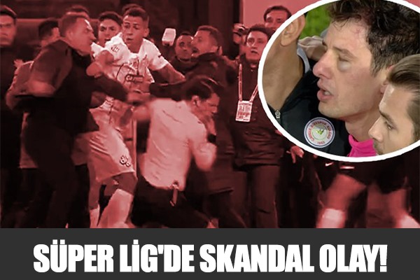 Süper Lig'de skandal olay!