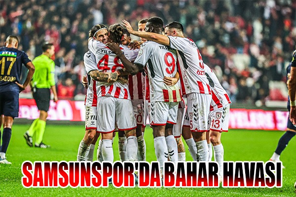 Samsunspor'da Bahar Havası