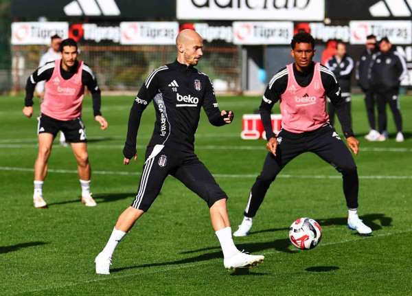 Beşiktaş'ta Trabzonspor maçı hazırlıkları devam etti