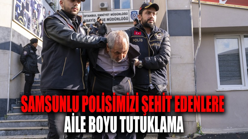 Çekmeköy'de Samsunlu Polisimizi Şehit Edenler Tutuklandı. Aile Boyu Hainlik!