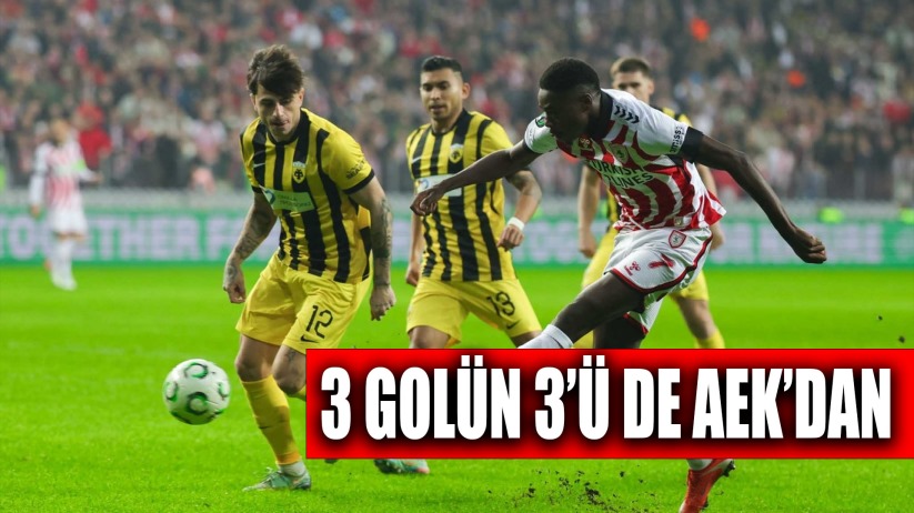 SAMSUNSPOR 1 - AEK ATİNA 2