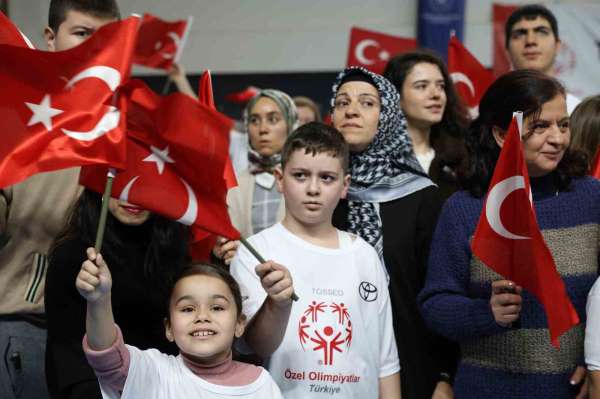 Özel Olimpiyatlar Türkiye İstanbul Oyunları için özel gereksinimli bireyler Silivri'de buluştu