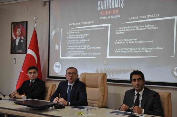 Sarıkamış Şehitleri 3-4 Ocak'ta anılacak